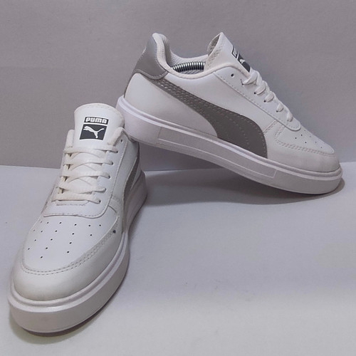 کفش مردانه اسپرت سفید آبی پوما مدل فشیون